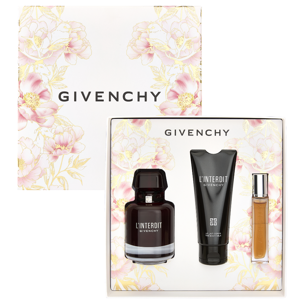 Givenchy L'Interdit Rouge Eau De Parfum Gift Set 80ml