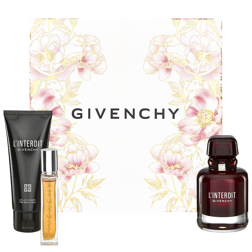 Givenchy L'Interdit Rouge Eau De Parfum Gift Set 80ml
