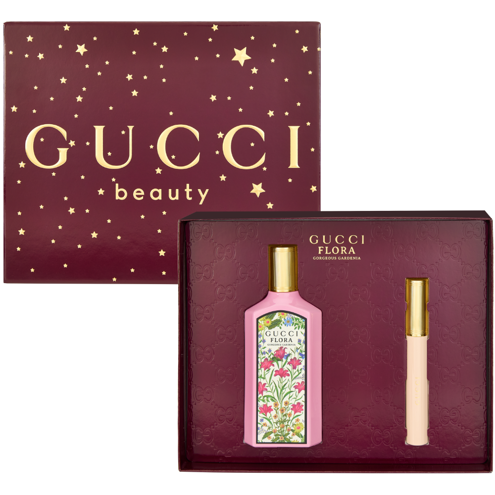 Gucci Flora Gorgeous Gardenia Eau De Parfum Gift Set 100ml