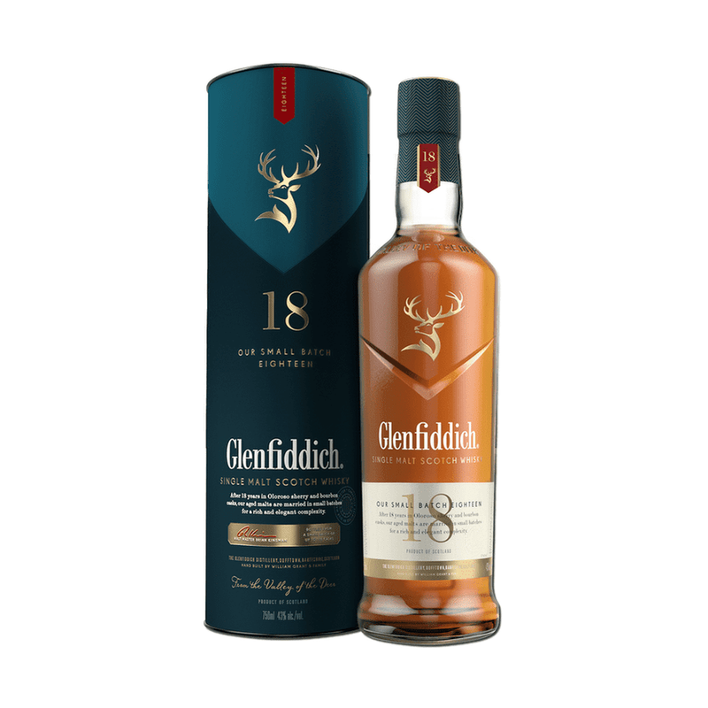 Glenfiddich 18 Year Old Single Malt Scotch Whisky