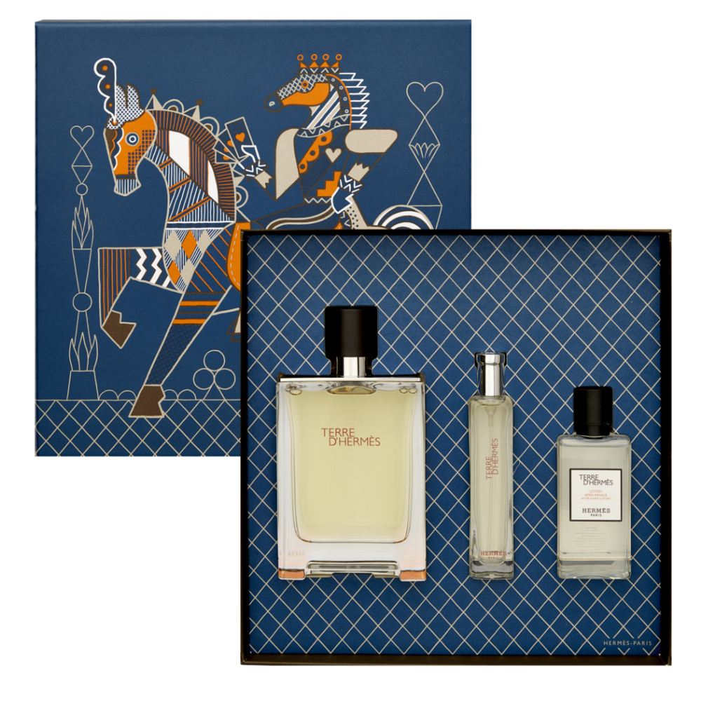 Hermes Terre d'Hermes Eau De Toilette Gift Set 100ml