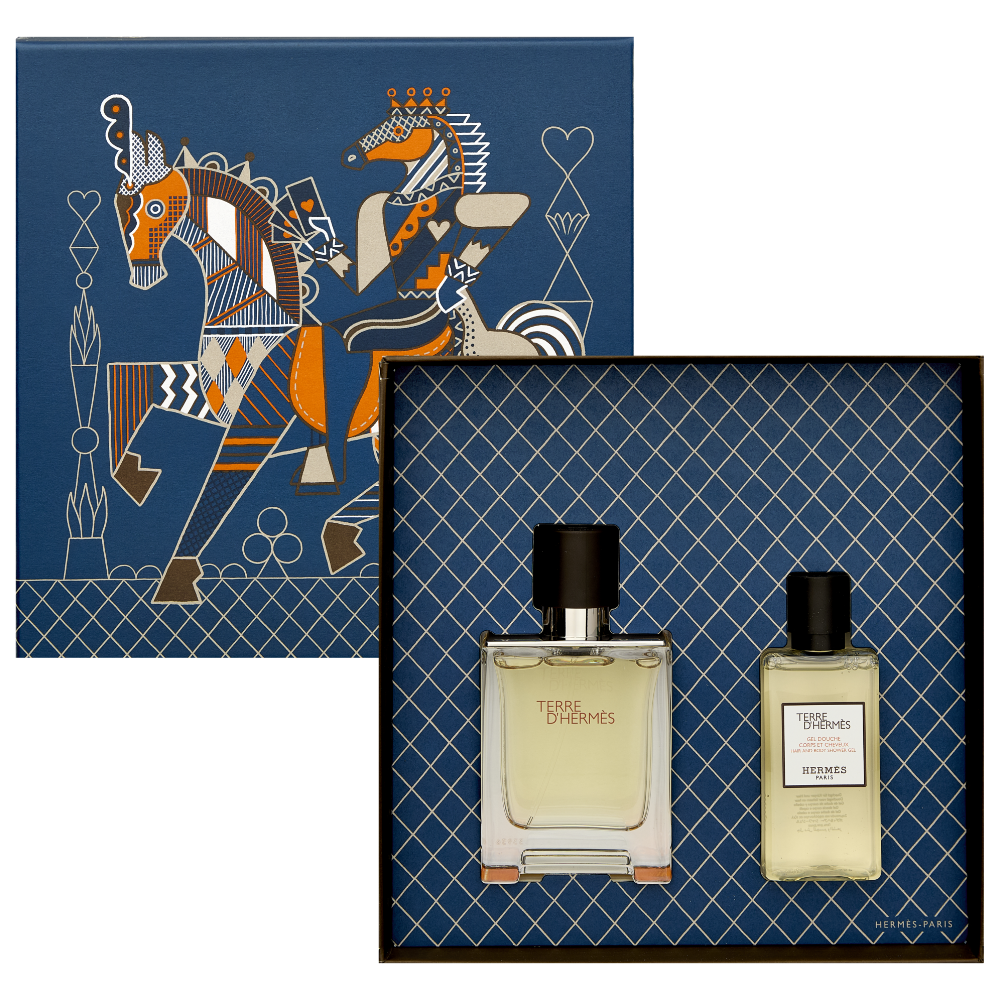 Hermes Terre d'Hermes Eau De Toilette Gift Set 50ml