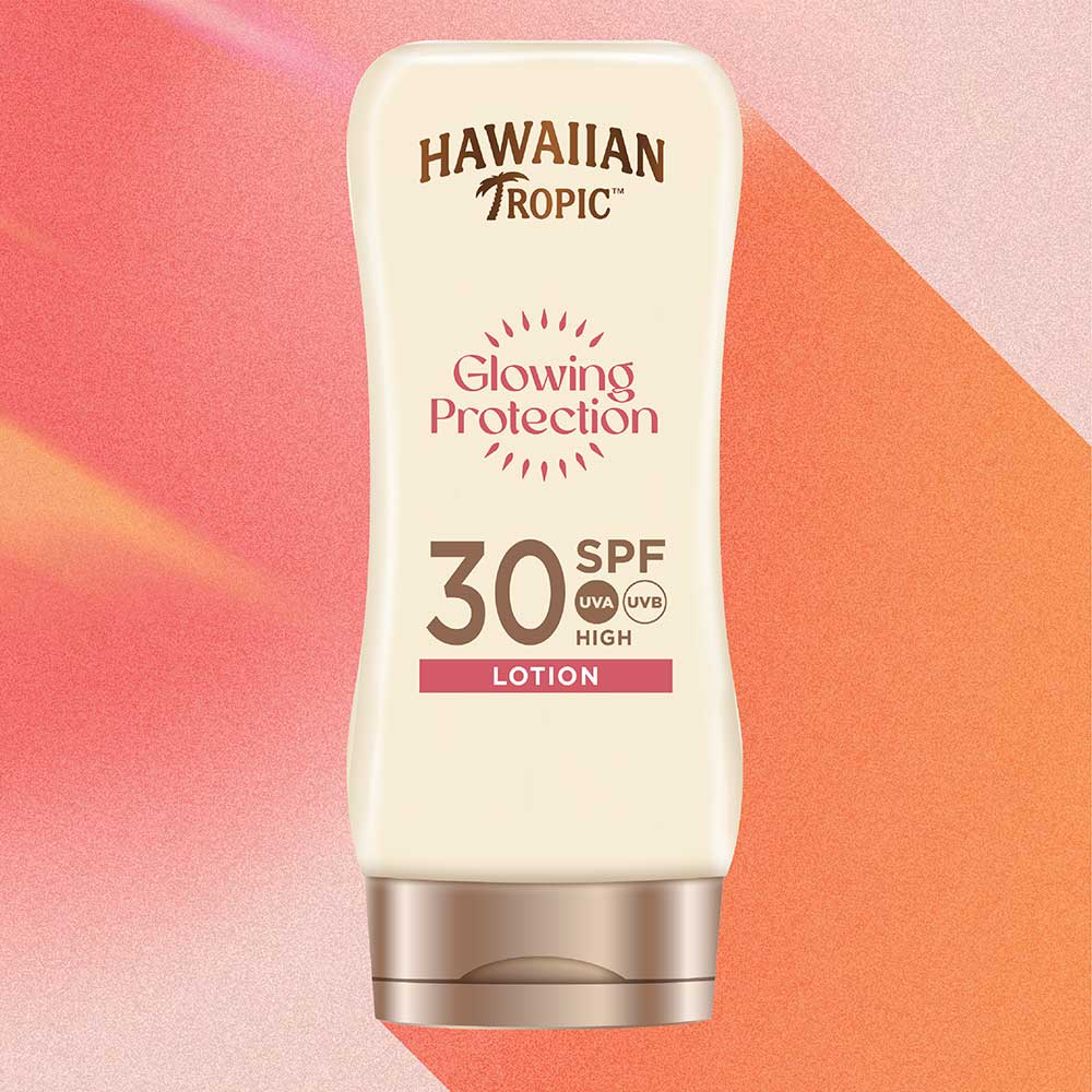 Hawaiian Tropic Glowing Protection Sunscreen Lotion SPF30 170ml