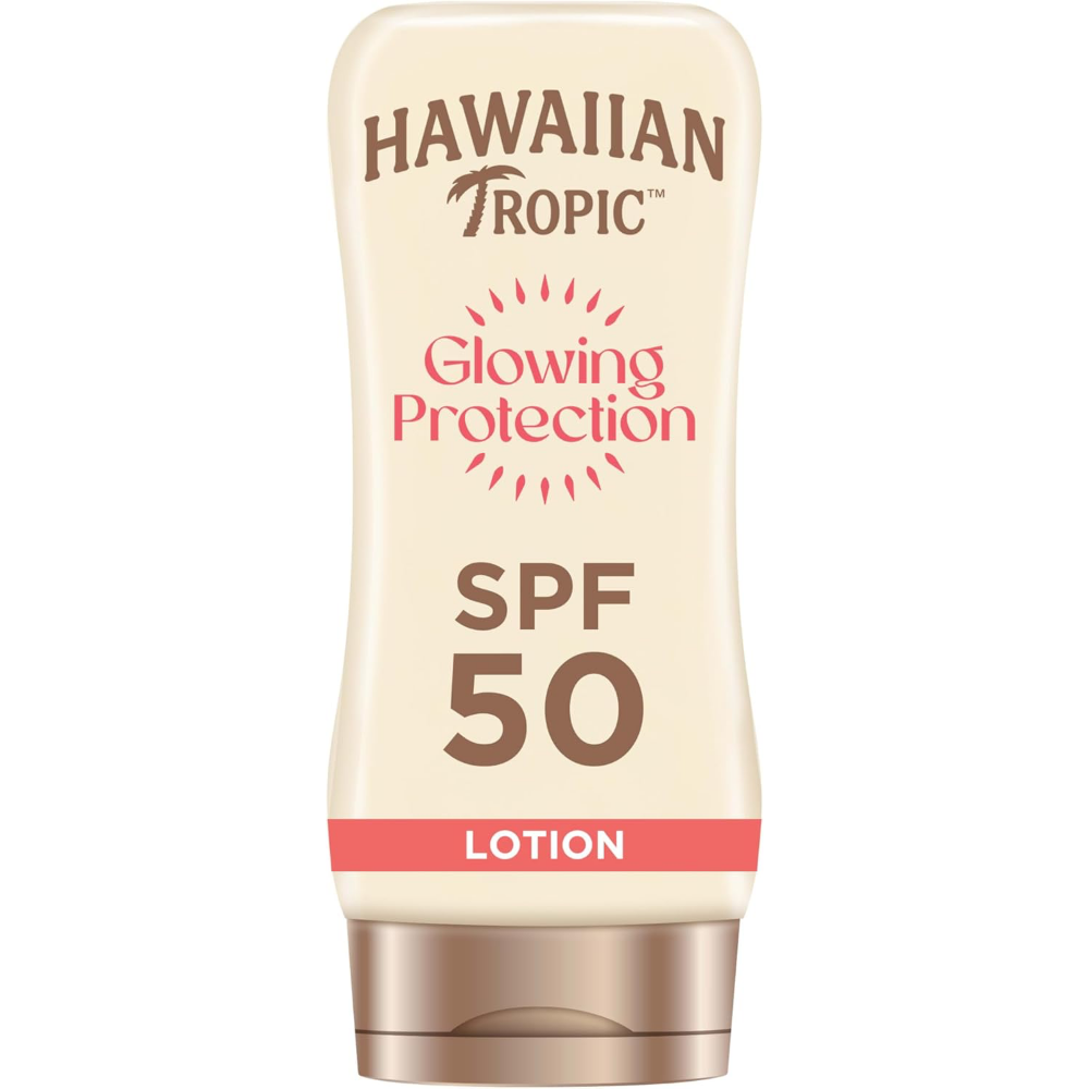 Hawaiian Tropic Glowing Protection Sunscreen Lotion SPF50 170ml