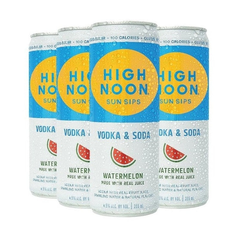 High Noon Watermelon Hard Seltzer 4-Pack