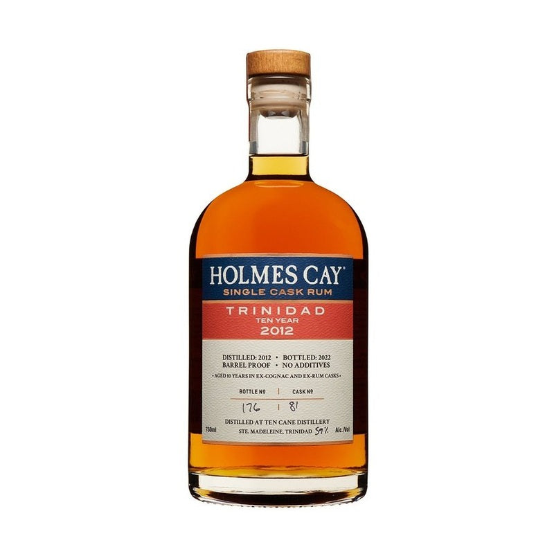 Holmes Cay Trinidad 10 Year Old 2012 Single Cask Rum