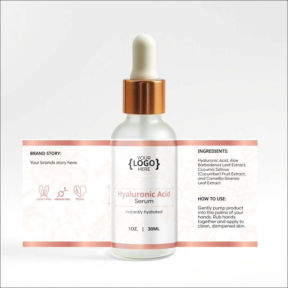 Hyaluronic Acid Serum - 1 oz
