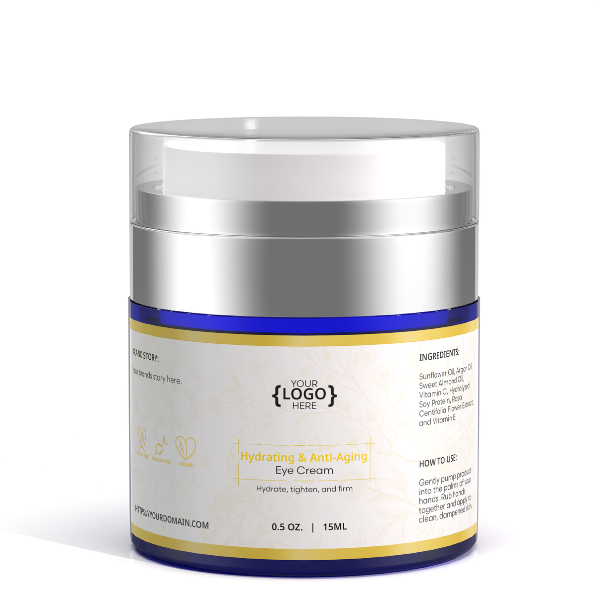 Hydrating & Anti-Aging Eye Cream - 0.5 oz