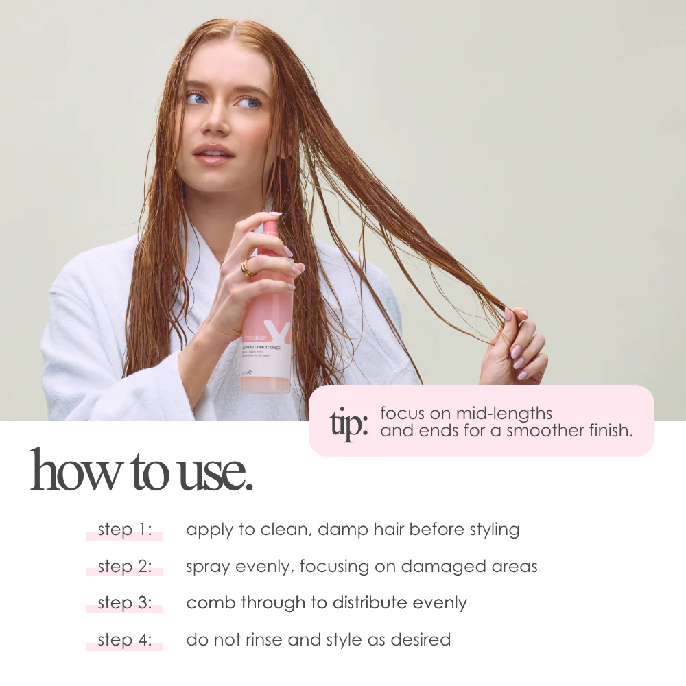 Incredilox Leave-In Conditioner 350ml & Detangling Hair Brush Duo