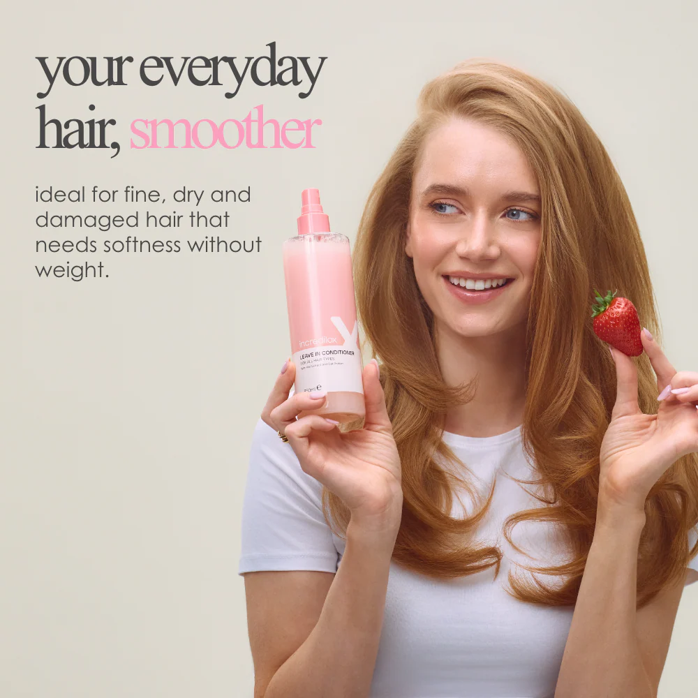 Incredilox Leave-In Conditioner 350ml & Detangling Hair Brush Duo