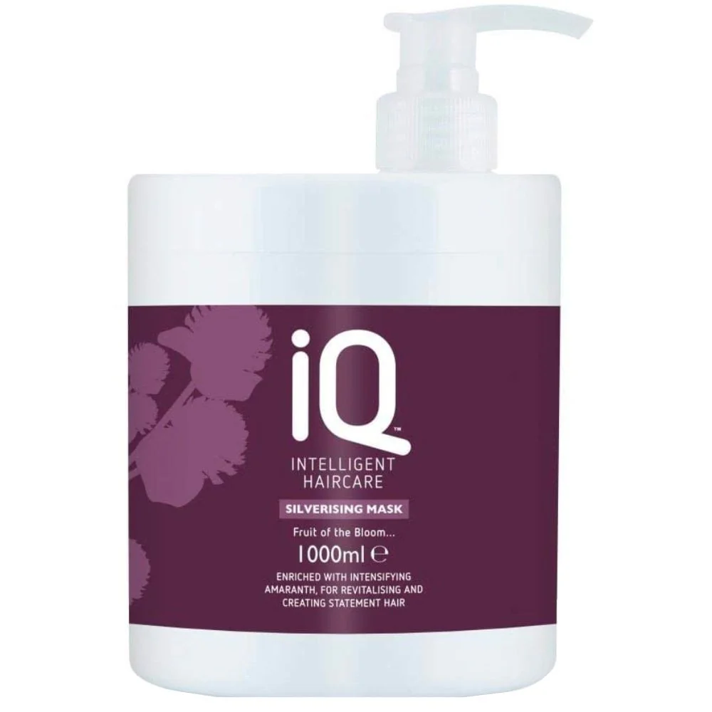 IQ Intelligent Haircare Silverising Shampoo & Mask Twin 2 x 1000ml