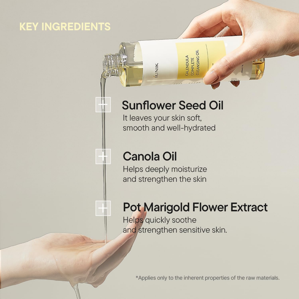 IUNIK Calendula Complete Cleansing Oil 200ml