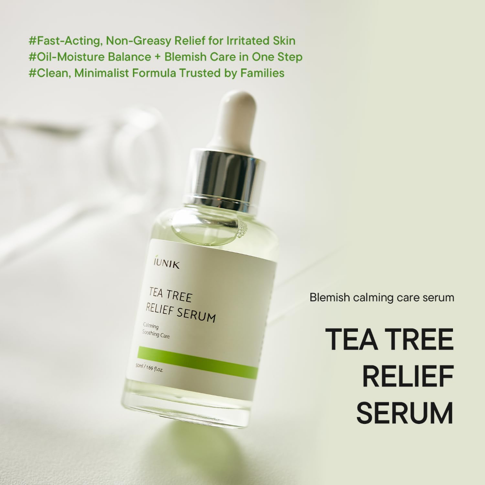 IUNIK Tea Tree Relief Serum 50ml