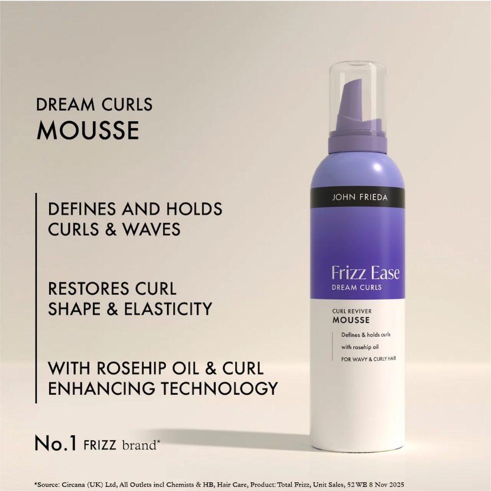 John Frieda Frizz Ease Dream Curls Reviver Mousse 200ml