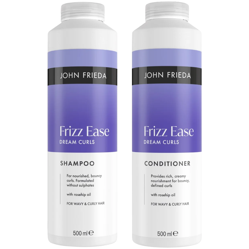 John Frieda Frizz Ease Dream Curls Shampoo & Conditioner Twin 2 x 500ml
