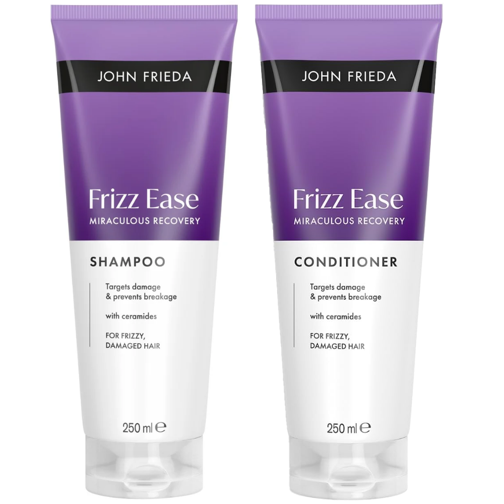 John Frieda Frizz Ease Miraculous Recovery Shampoo & Conditioner Twin 2 x 250ml
