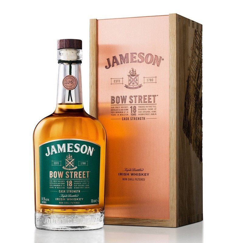 Jameson 18 Year Old Bow Street Cask Strength Irish Whiskey