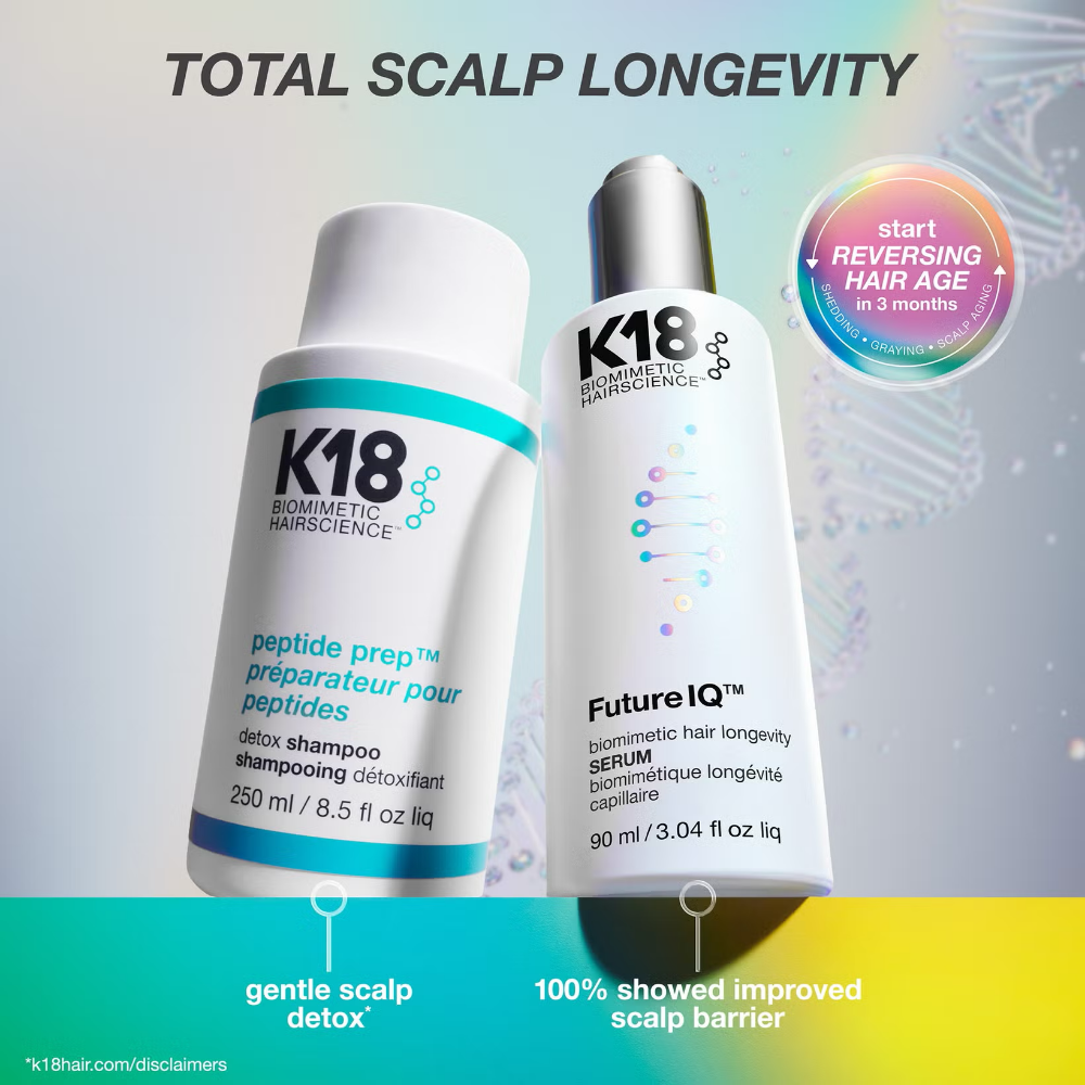 K18 Biomimetic Hairscience FutureIQ Biomimetic Hair Longevity Serum 90ml