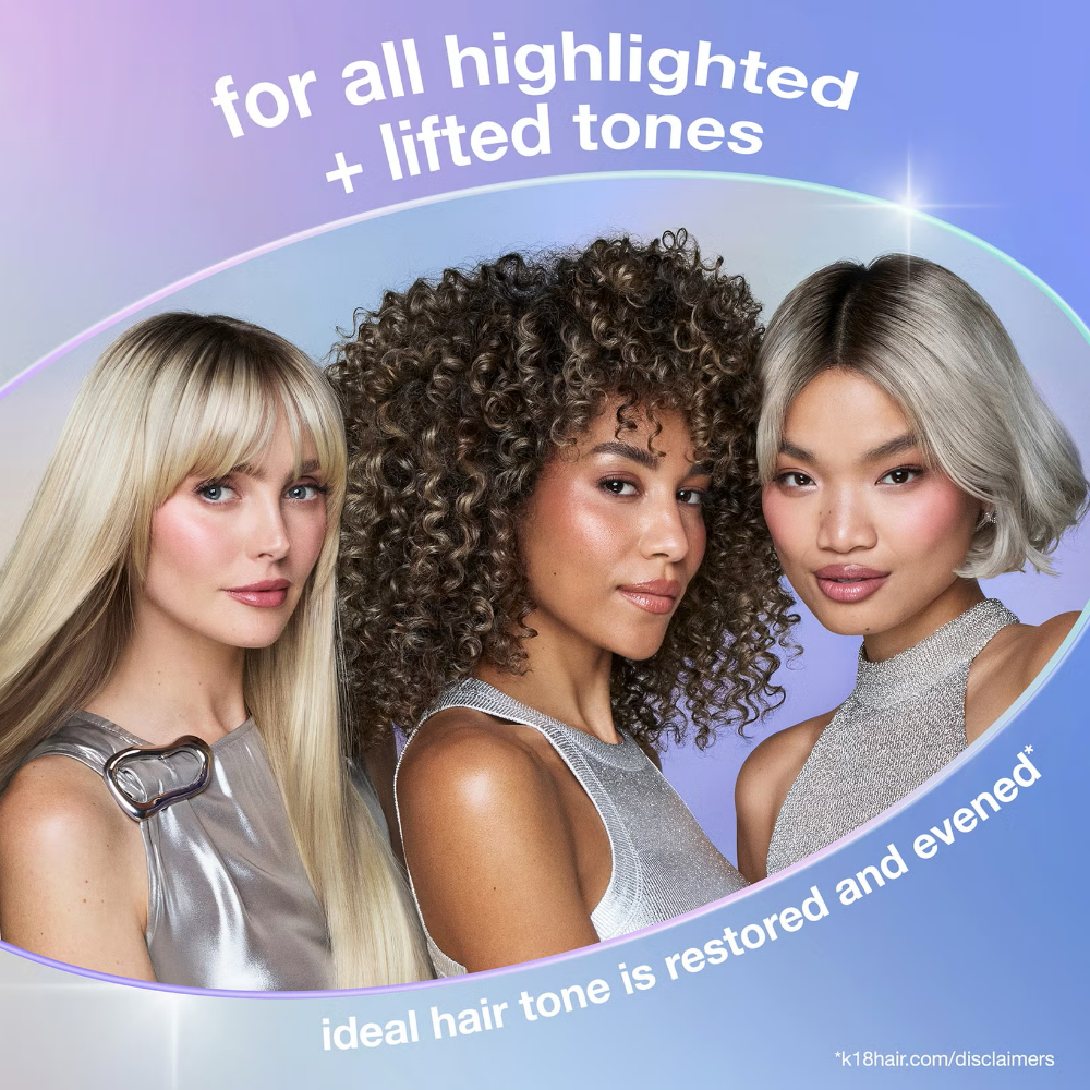 K18 Biomimetic Hairscience TripleBright Oxidation Defence Purple Shampoo 125ml
