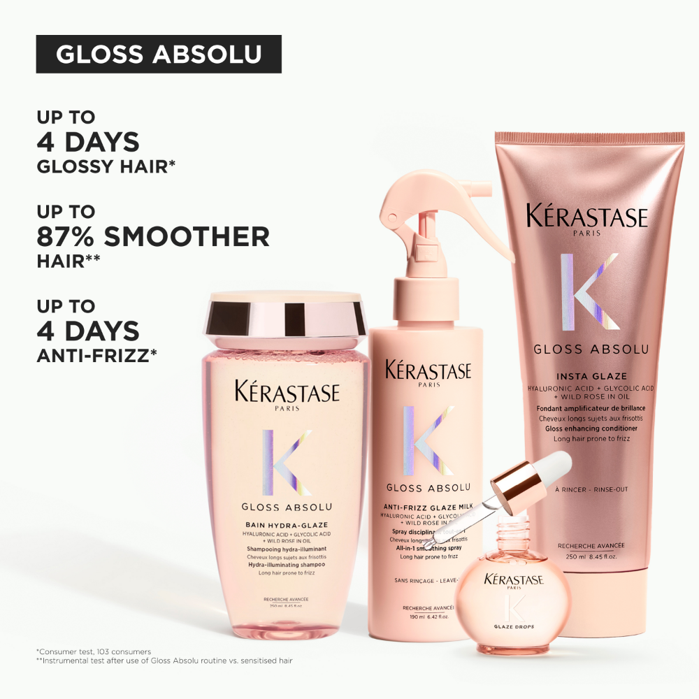 Kérastase Gloss Absolu Bain Hydra-Glaze Hydra-Illuminating Shampoo Refill Pouch 500ml
