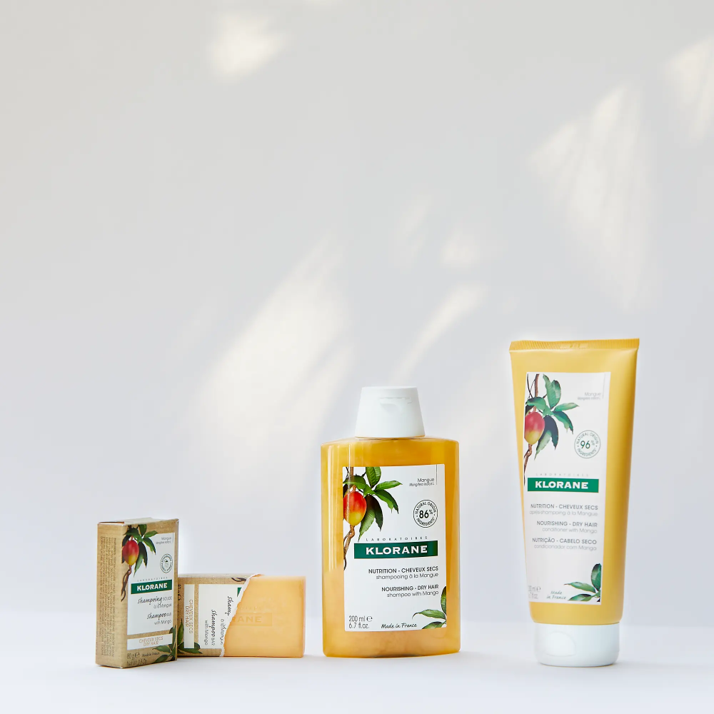 Klorane Mango Nourishing Shampoo & Conditioner Twin 2 x 200ml