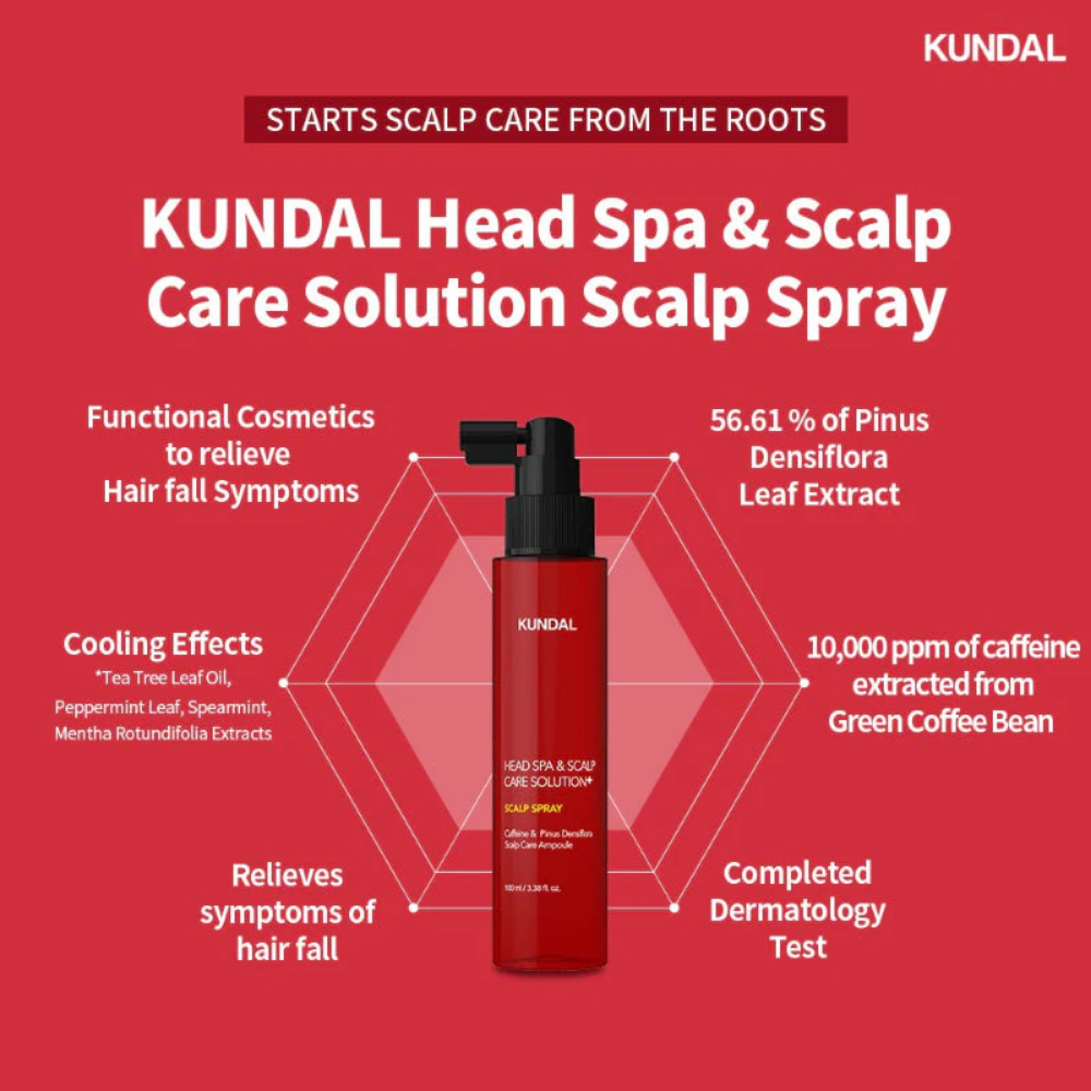 Kundal Head Spa & Scalp Care+ Scalp Tonic 100ml