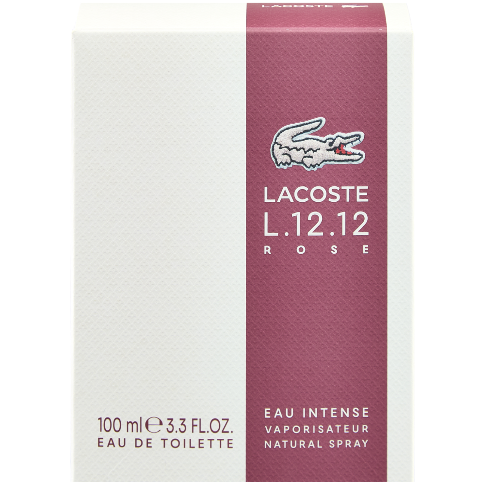 Lacoste L.12.12 Rose Intense Eau De Toilette 100ml