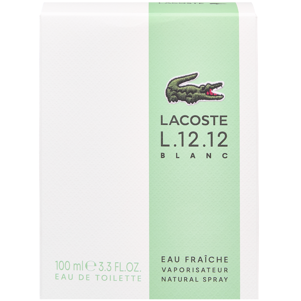 Lacoste L.12.12 Blanc Eau Fraiche Eau De Toilette 100ml