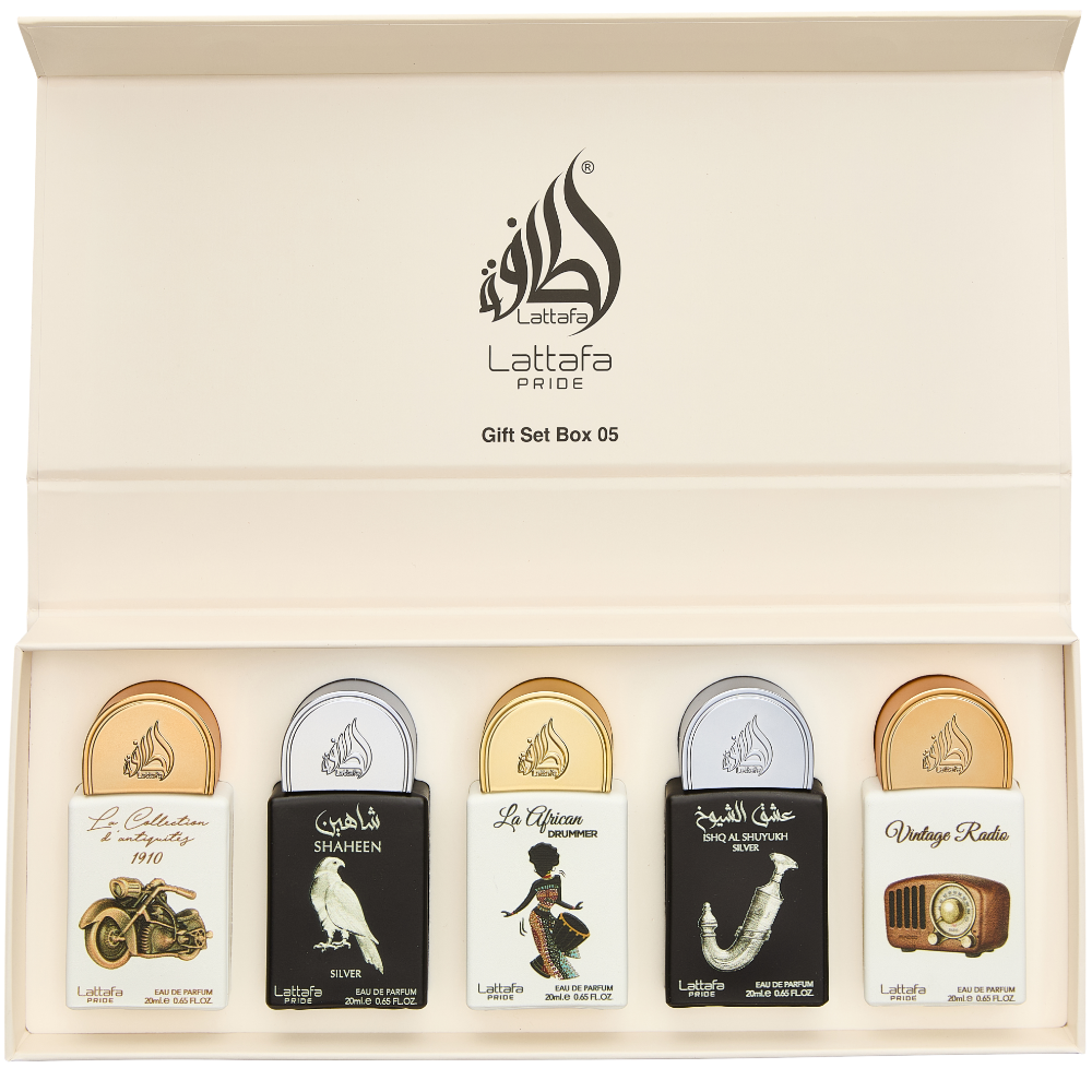 Lattafa Eau De Parfum Discovery Gift Set 5 x 20ml