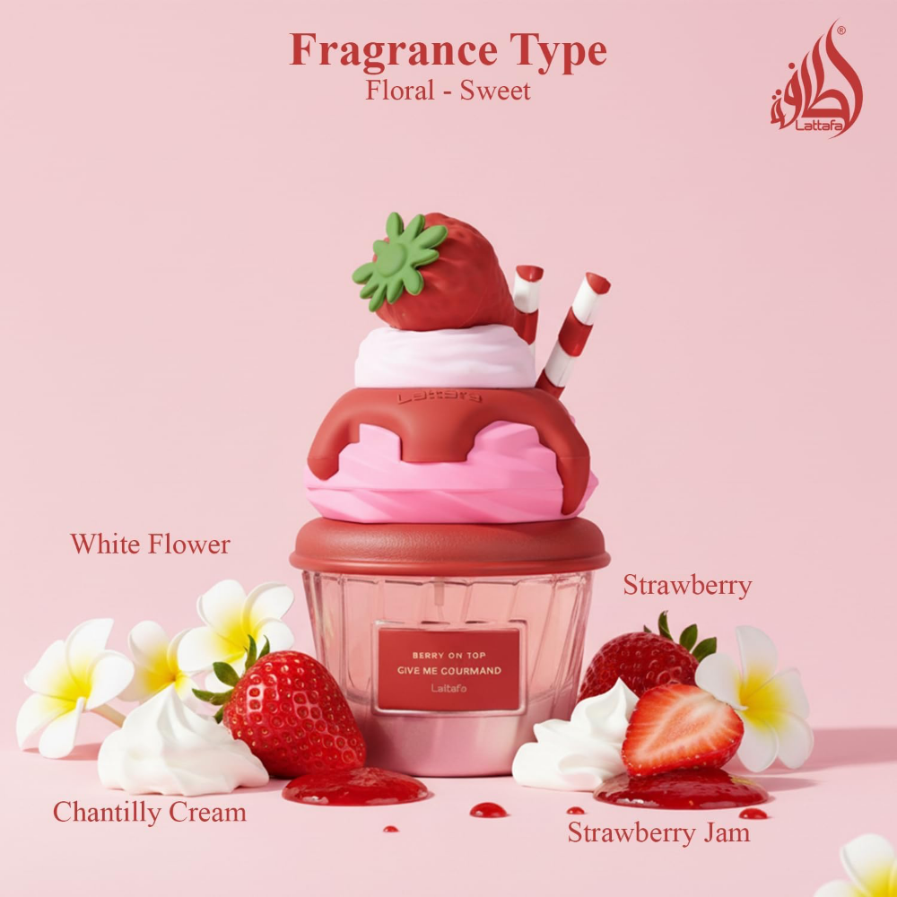 Lattafa Berry On Top Eau De Parfum 75ml