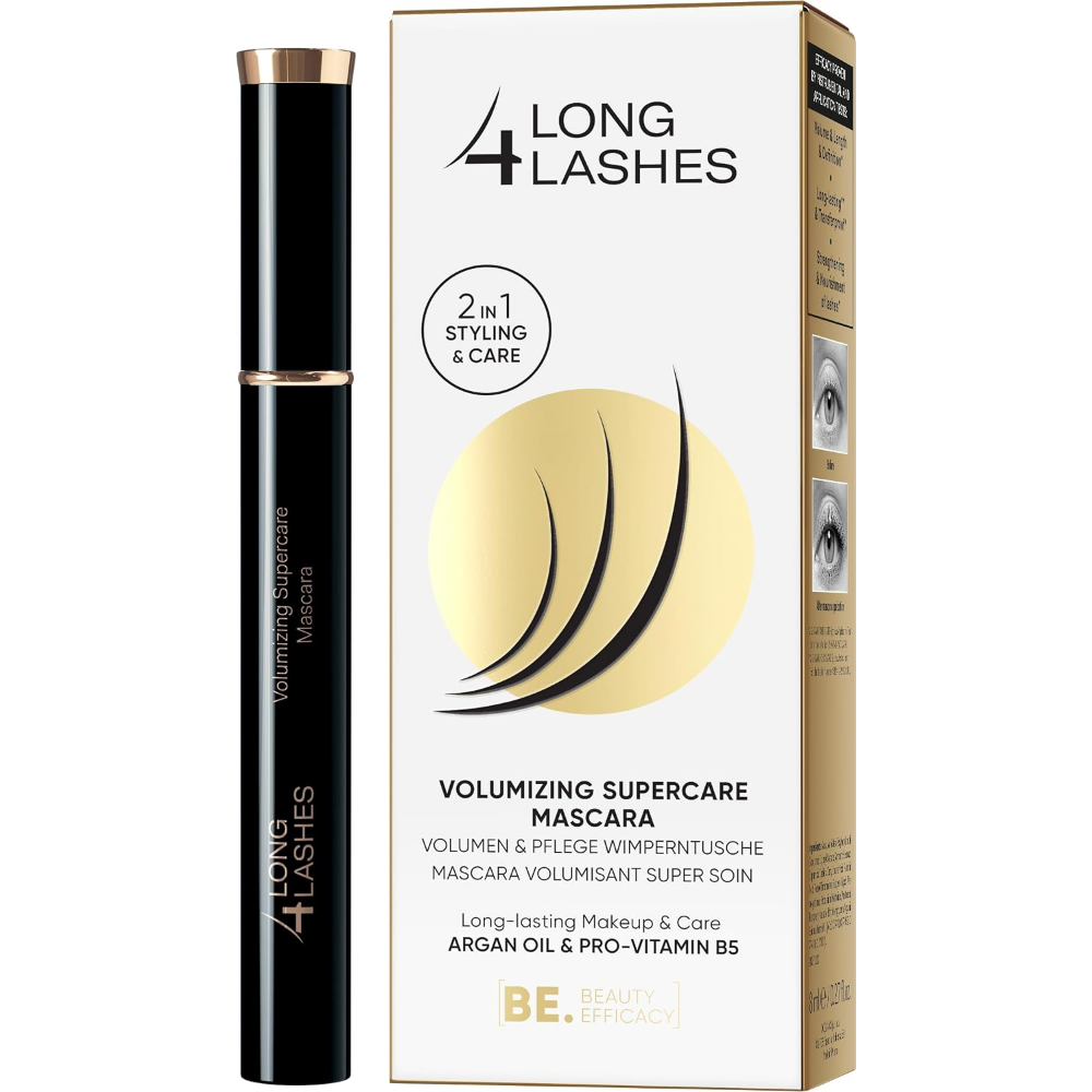 Long4Lashes Volumising Supercare Mascara Black 8ml