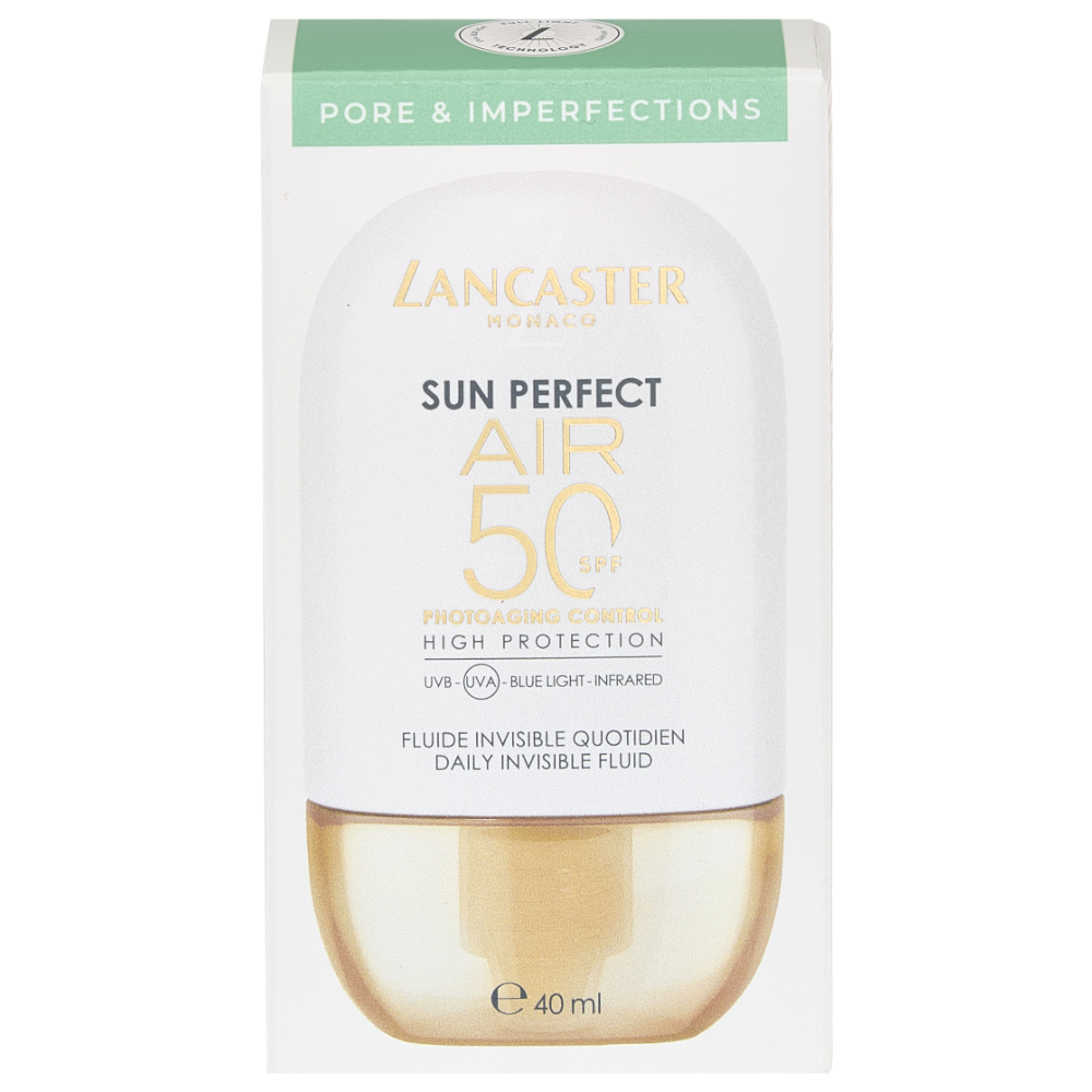 Lancaster Sun Perfect AIR Daily Invisible Fluid Pore & Imperfections SPF50 40ml