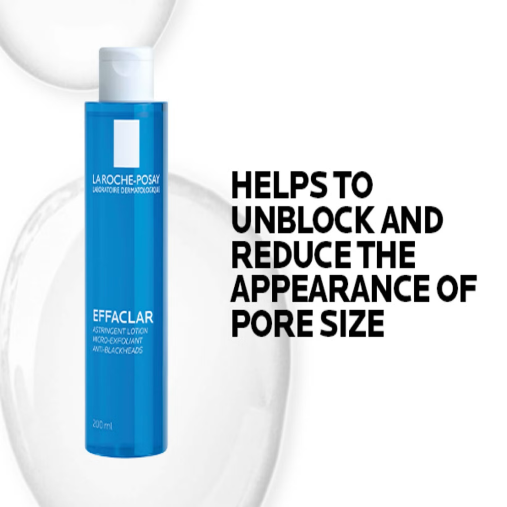 La Roche-Posay Effaclar Micro-Exfoliating Anti-Blackheads Astringent Lotion 200ml