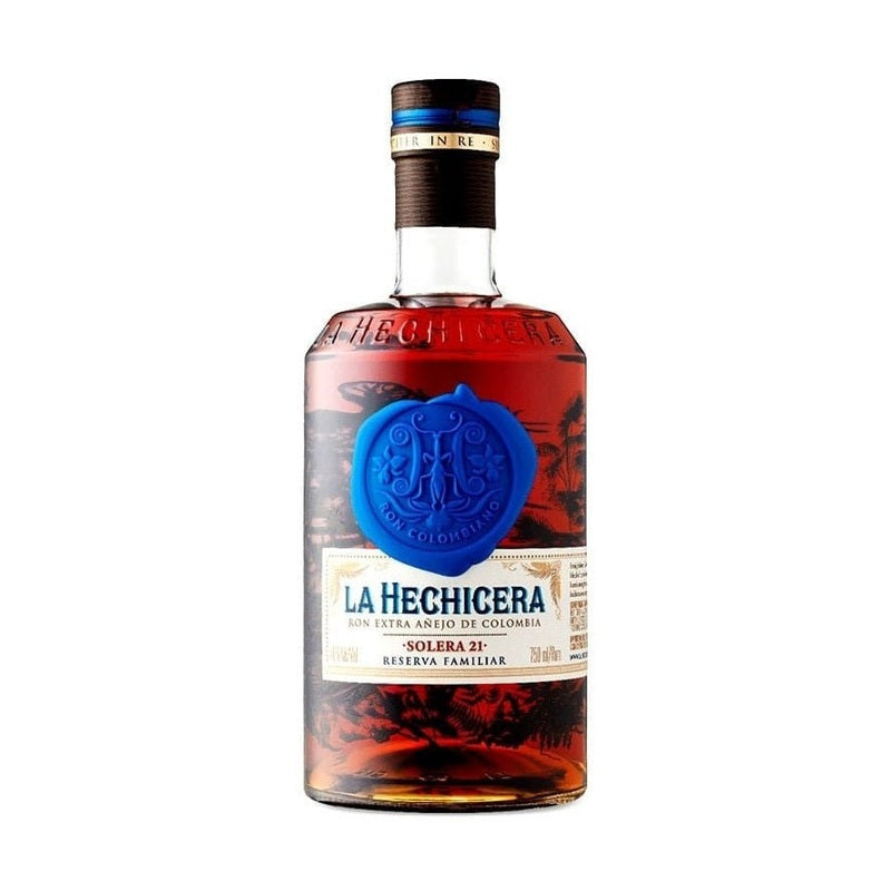 La Hechicera Extra Anejo Solera 21 Reserva Familiar Colombian Rum