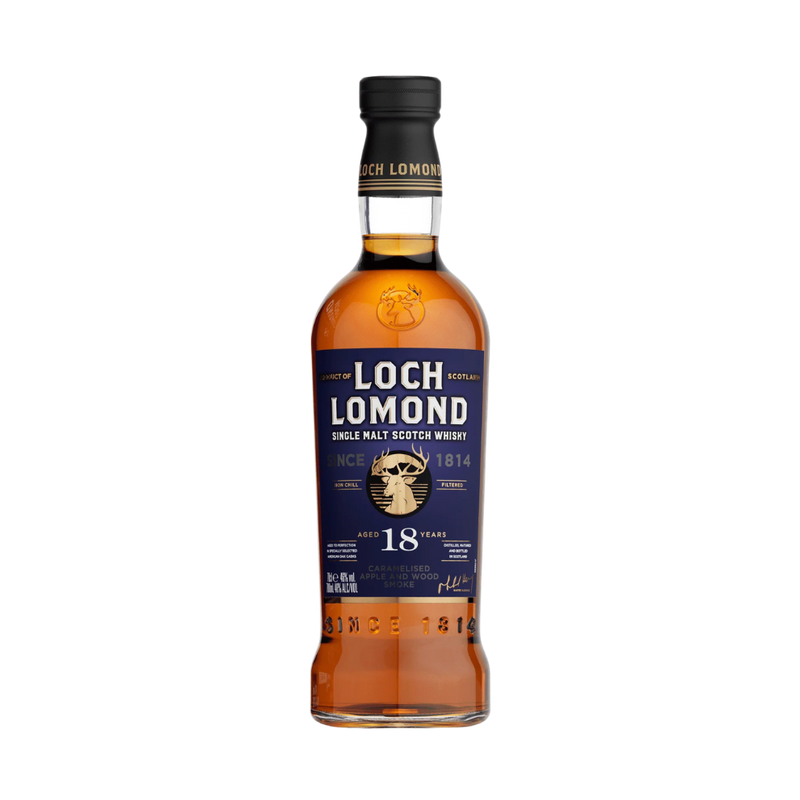 Loch Lomond Single Malt Scotch Caramelised Apple and Wood Smoke 18 Year