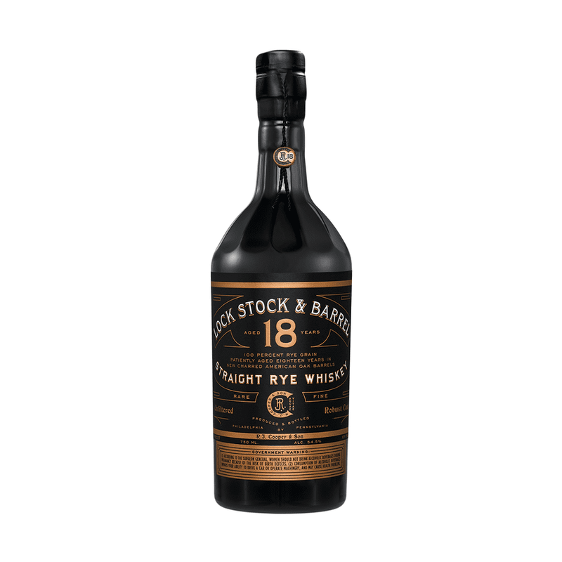 Lock Stock & Barrel 18 Year Old Straight Rye Whiskey