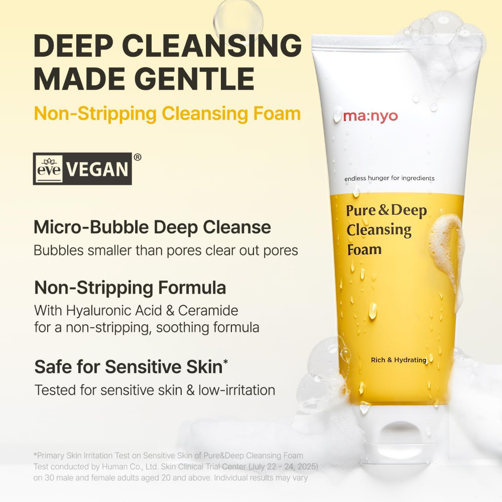 Ma:nyo Pure & Deep Cleansing Foam 160ml