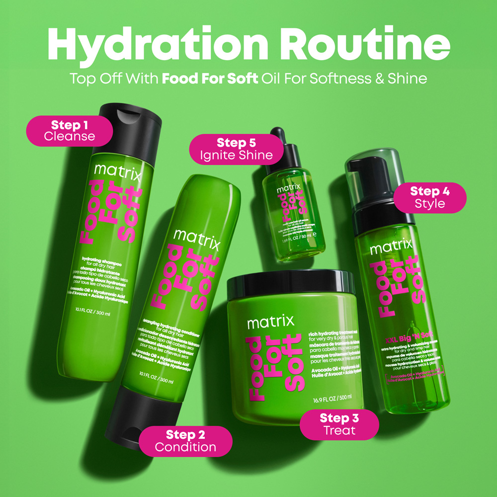 Matrix Food For Soft XXL Big 'N Soft Extra Hydrating & Volumising Mousse 200ml