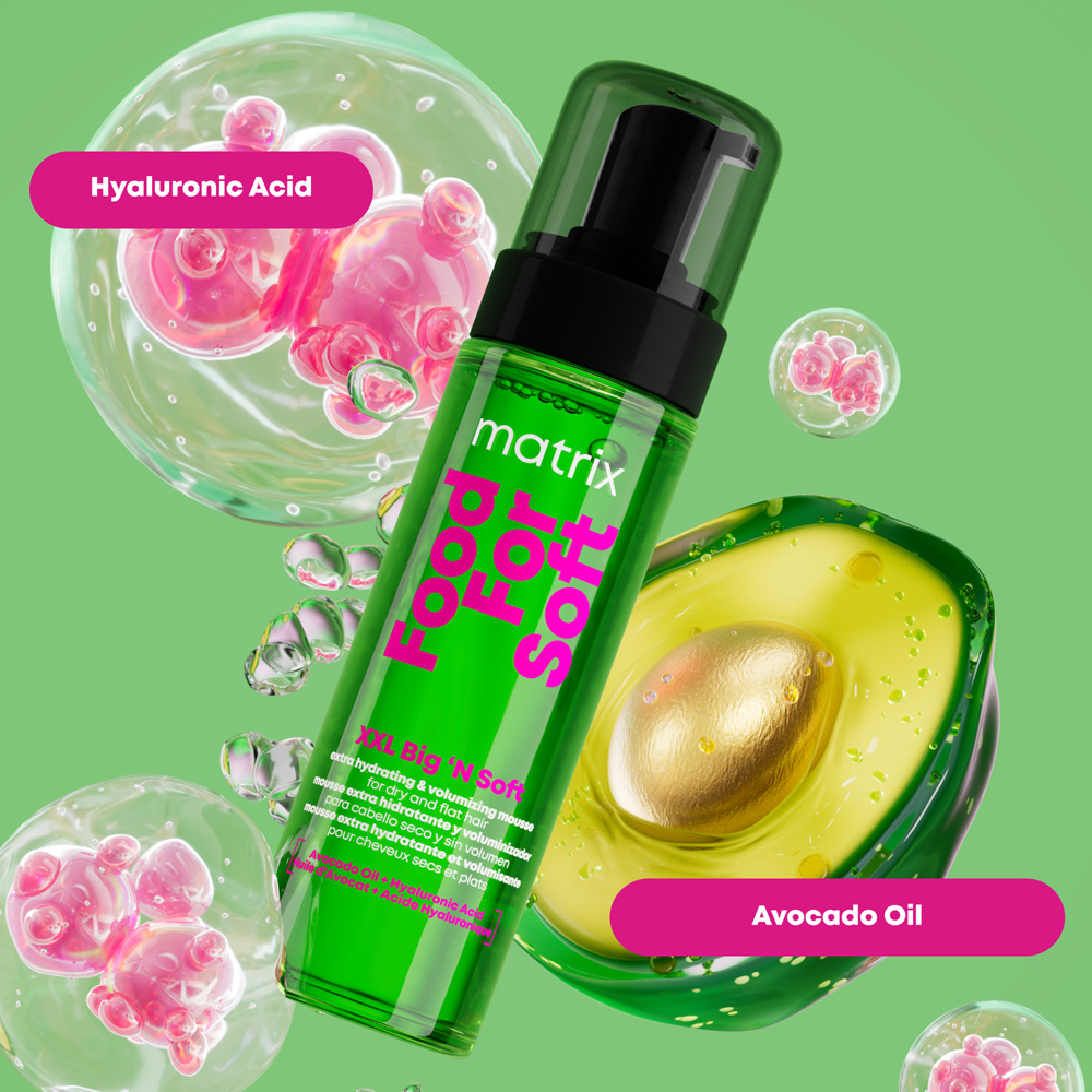 Matrix Food For Soft XXL Big 'N Soft Extra Hydrating & Volumising Mousse 200ml