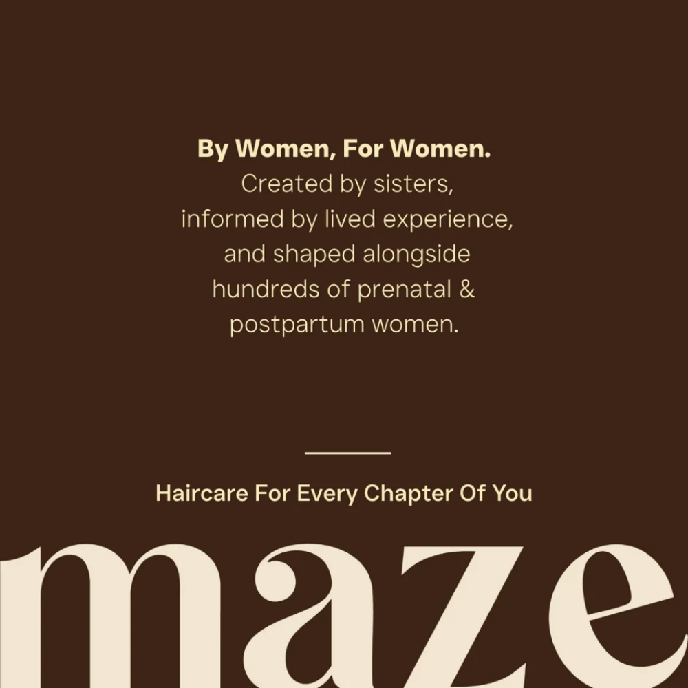 Maze Prenatal & Postpartum Hair Care Trio