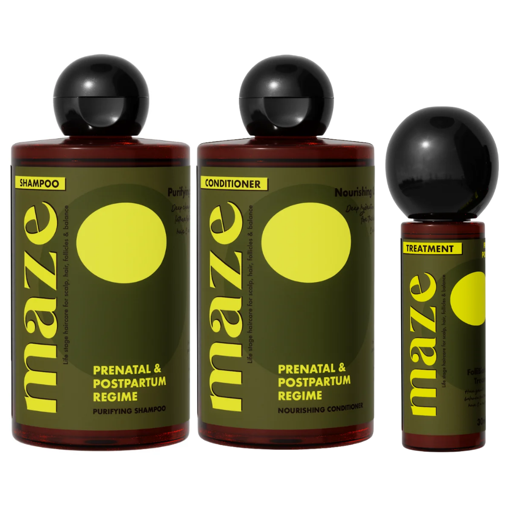 Maze Prenatal & Postpartum Hair Care Trio