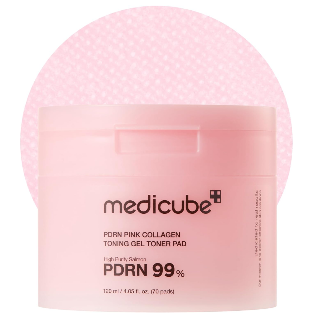Medicube PDRN Pink Collagen Gel Toner Pads x70