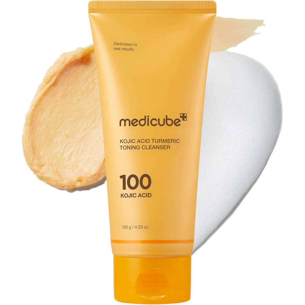 Medicube Kojic Acid Turmeric Toning Cleanser 120g