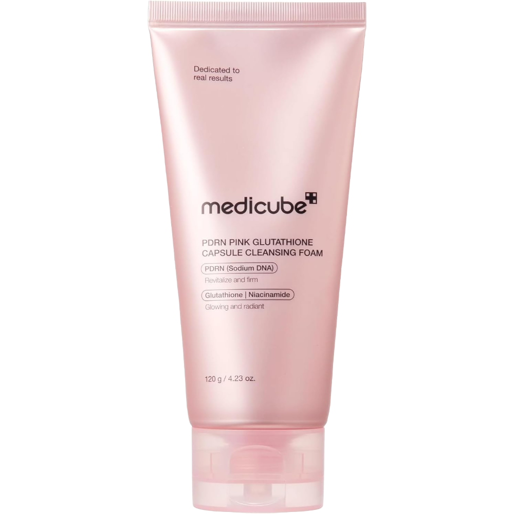 Medicube PDRN Pink Glutathione Capsule Cleansing Foam 120g
