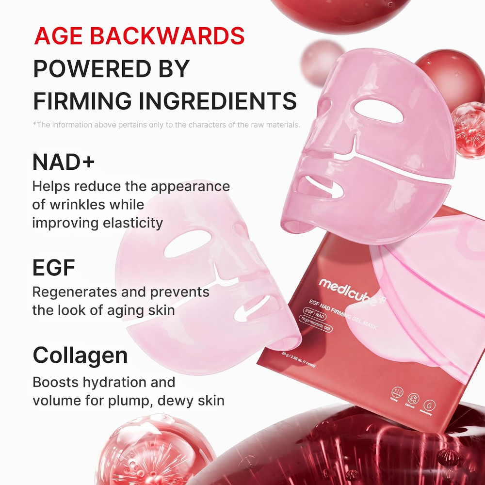 Medicube EGF NAD Firming Gel Mask 4 x 28g
