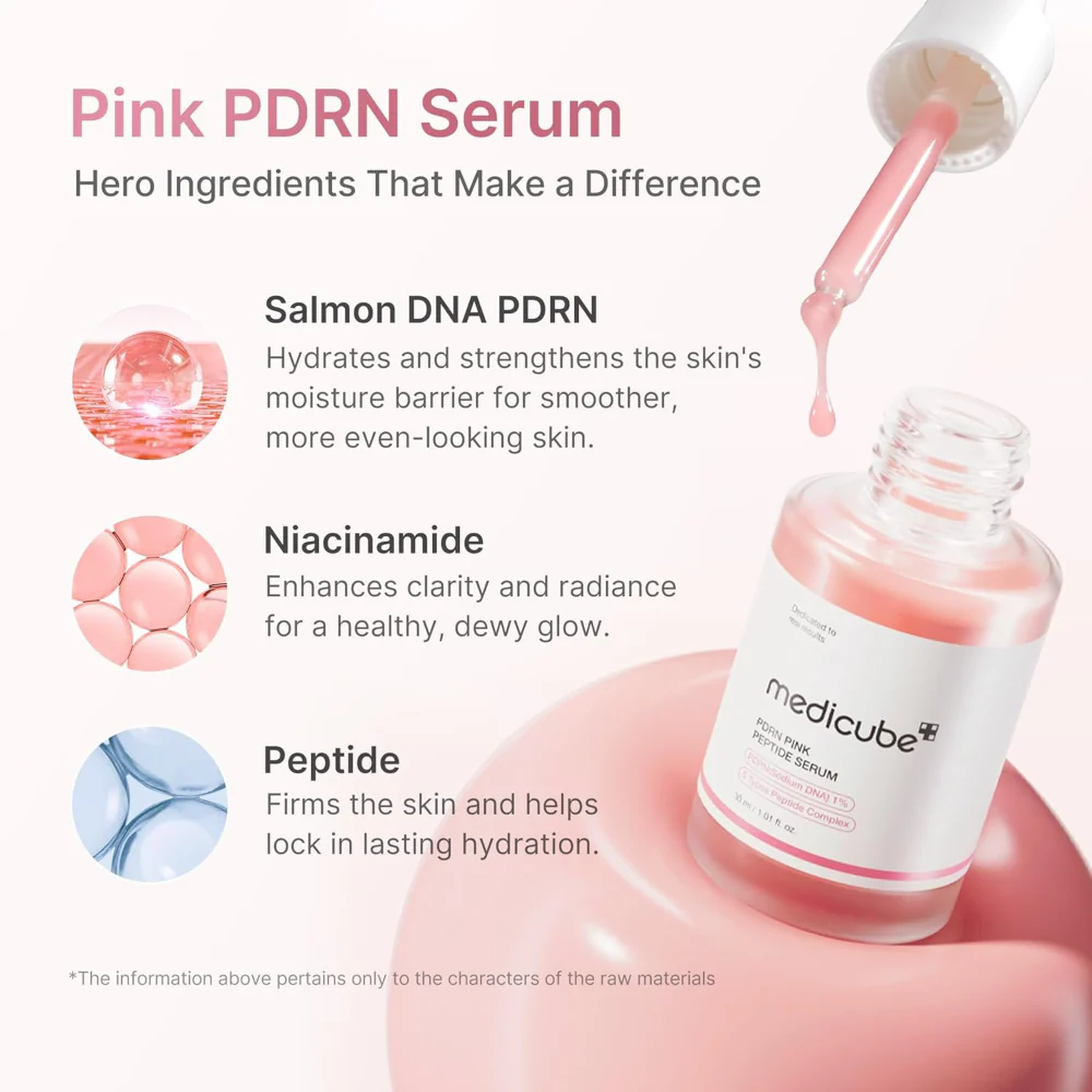 Medicube PDRN Pink Glass Skin Routine