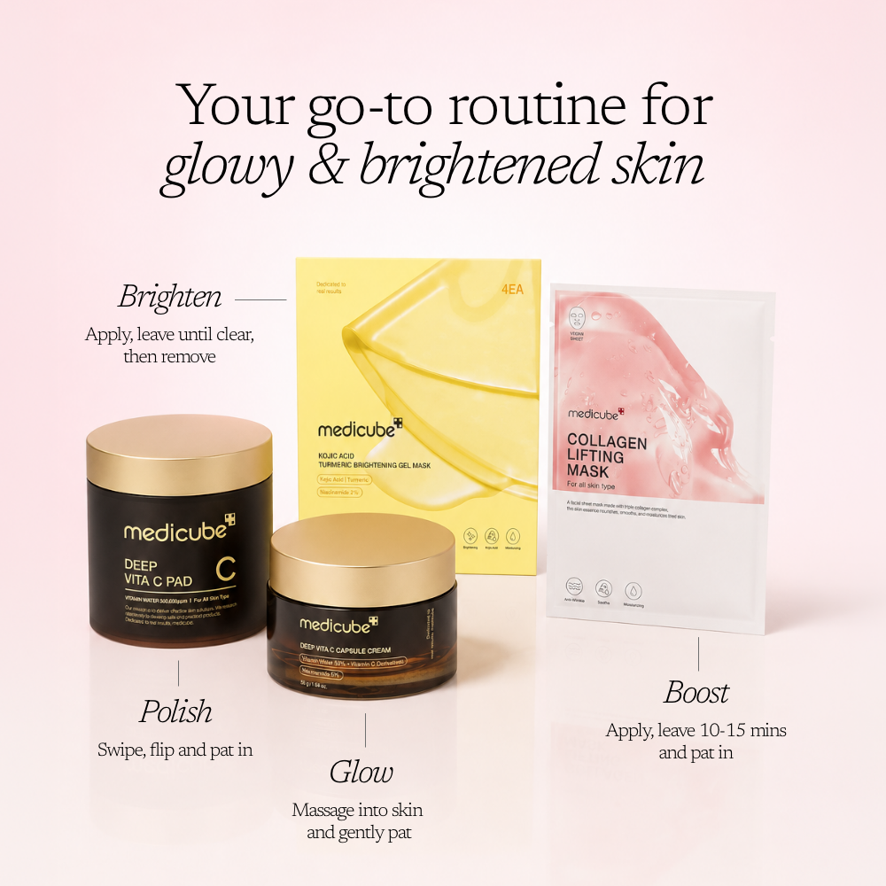 Medicube Glow & Brighten Routine