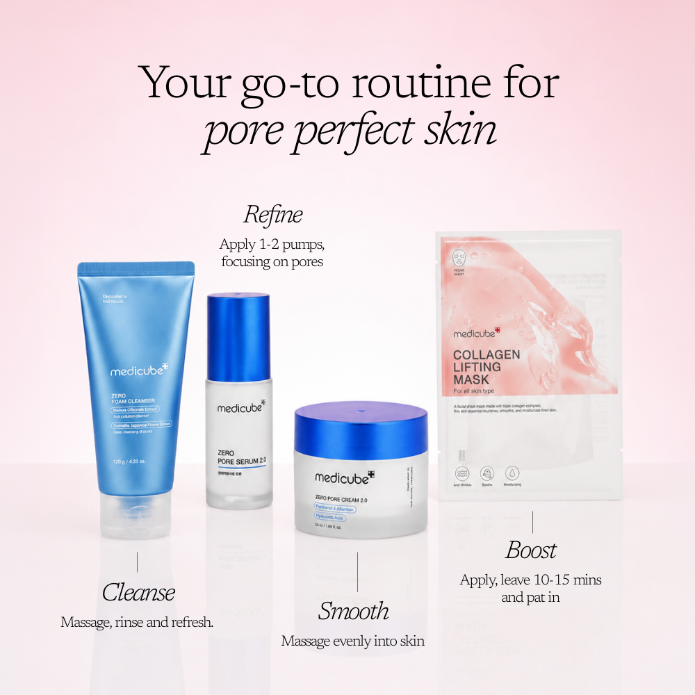 Medicube Pore Perfect Routine