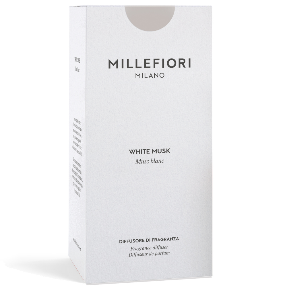 Millefiori Milano Reed Diffuser White Musk 250ml