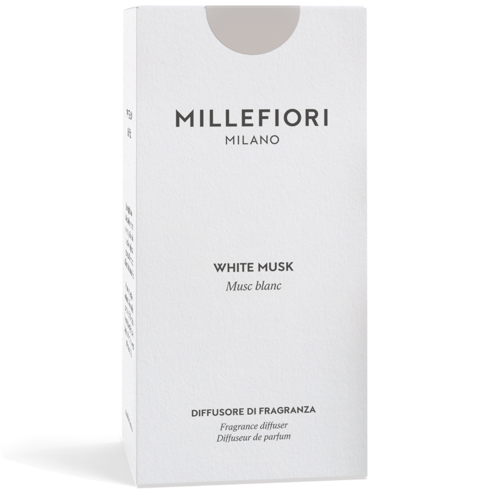 Millefiori Milano Reed Diffuser White Musk 100ml